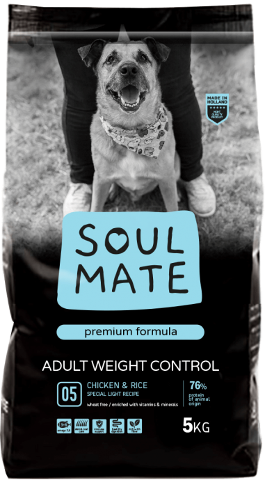 מזון יבש לשמירה על המשקל לכלבים בוגרים/מבוגרים – עשיר בעוף