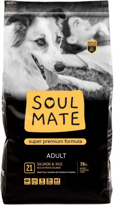 אוכל לכלבים סלמון - סולמייט