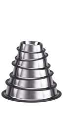 קערה בגדלים שונים