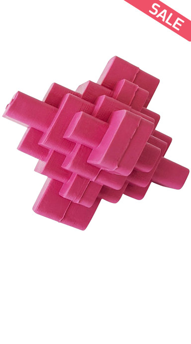 צעצוע גאומטרי מגומי טבעי