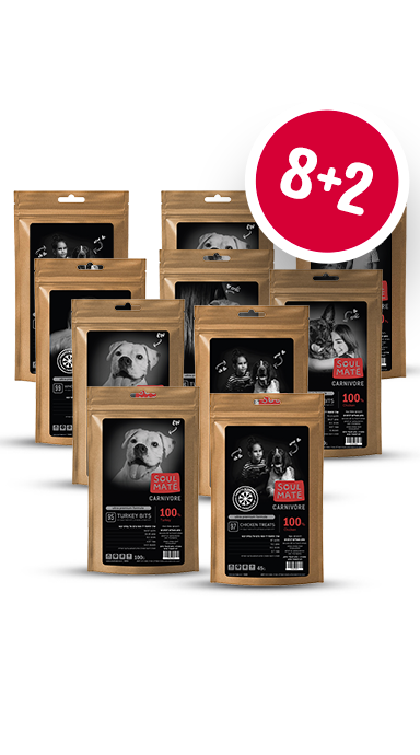 מארז – 8+2 חטיפי נתחי בשר טבעי