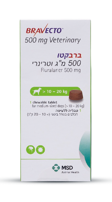 ברבקטו – לכלבים במשקל 10-20 ק”ג
