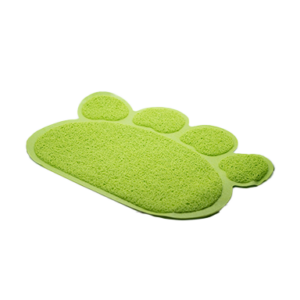 שטיחון לניקוי חול - חתולים - שטיחון ירוק